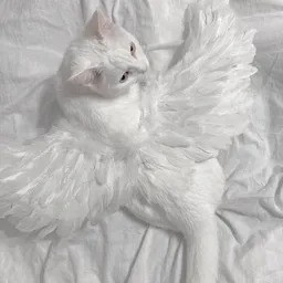 Martha's white cat profile picture